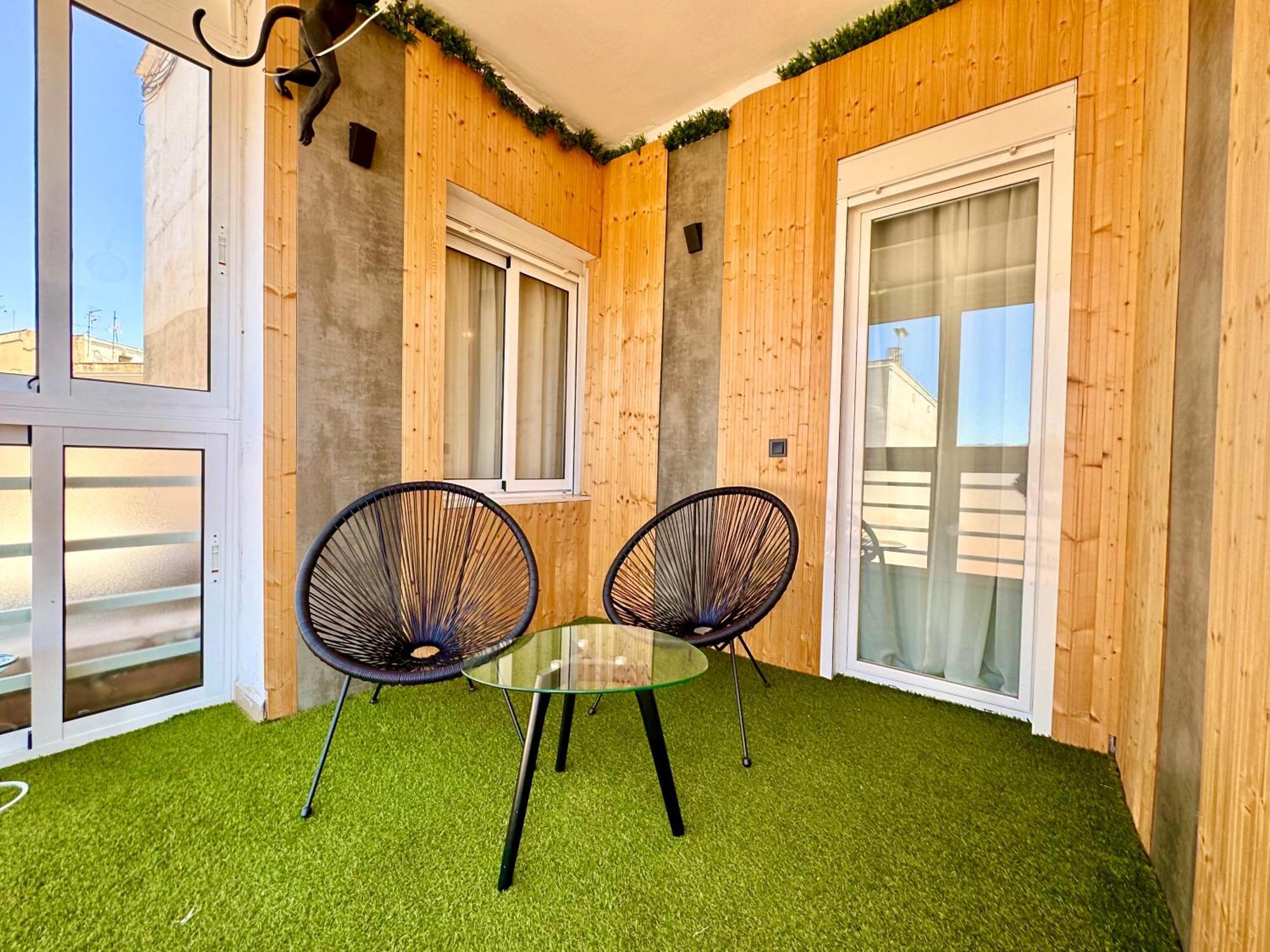Precioso apartamento con terraza chill out Málaga Esterno foto