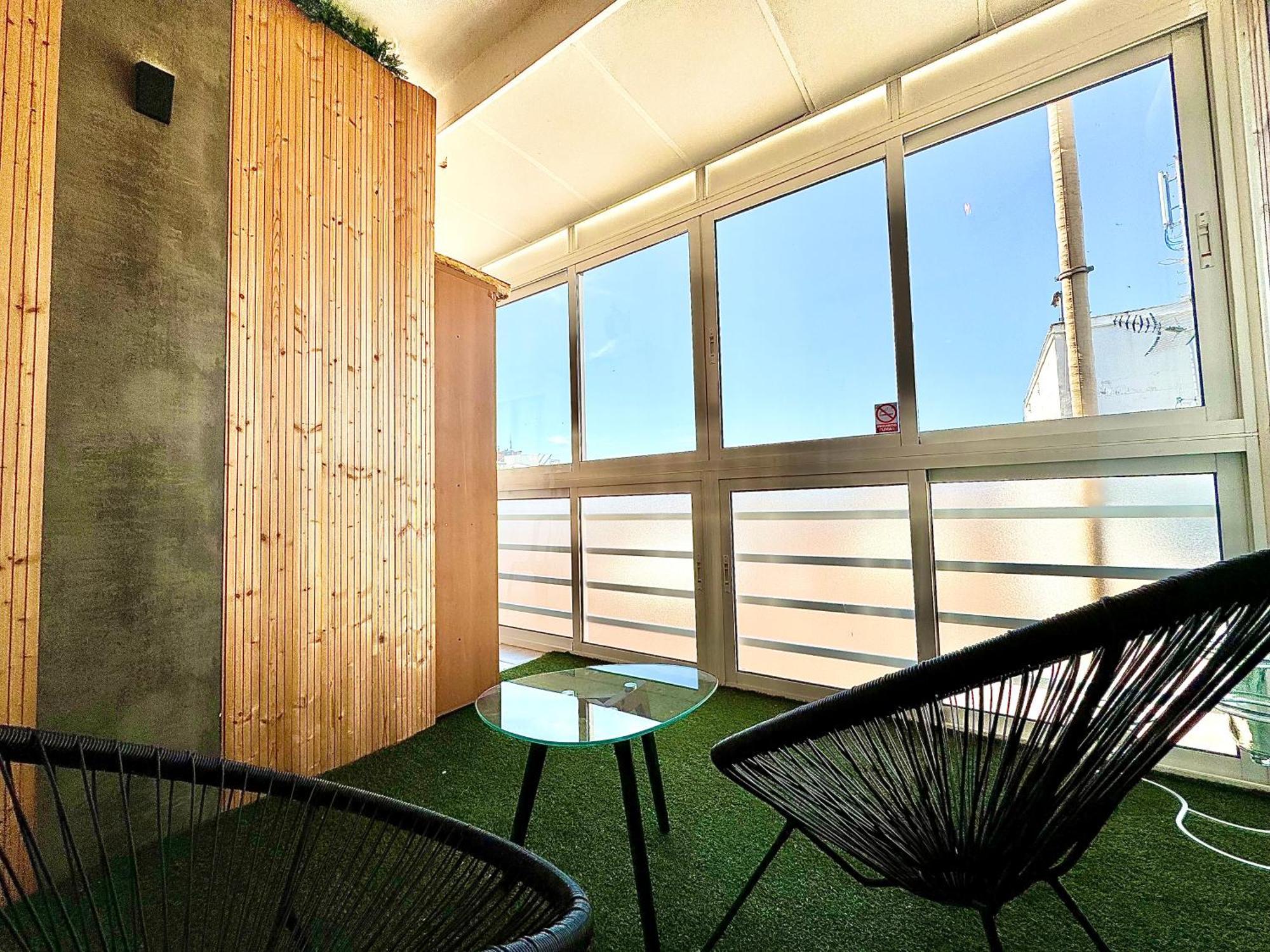 Precioso apartamento con terraza chill out Málaga Esterno foto