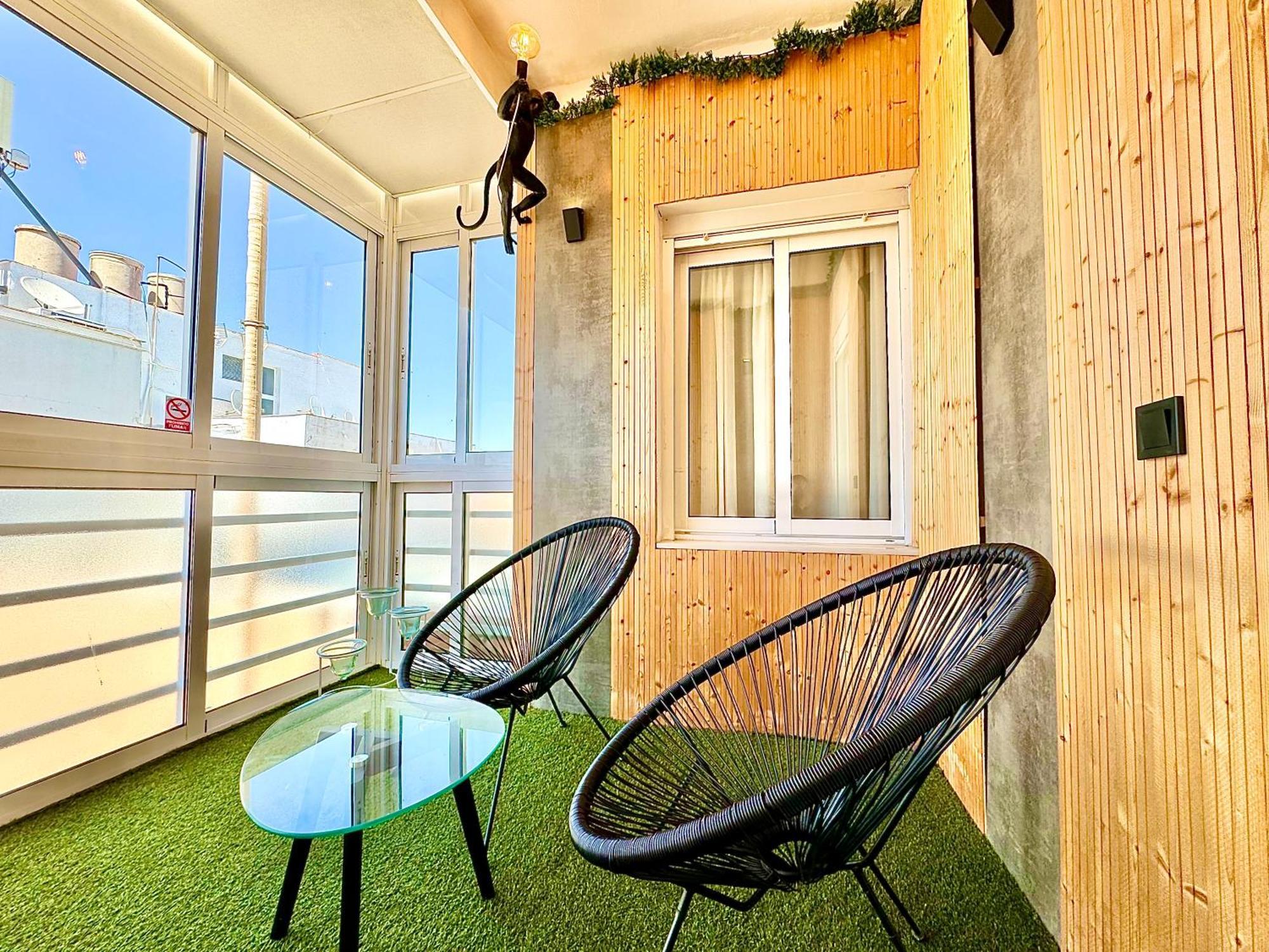Precioso apartamento con terraza chill out Málaga Esterno foto