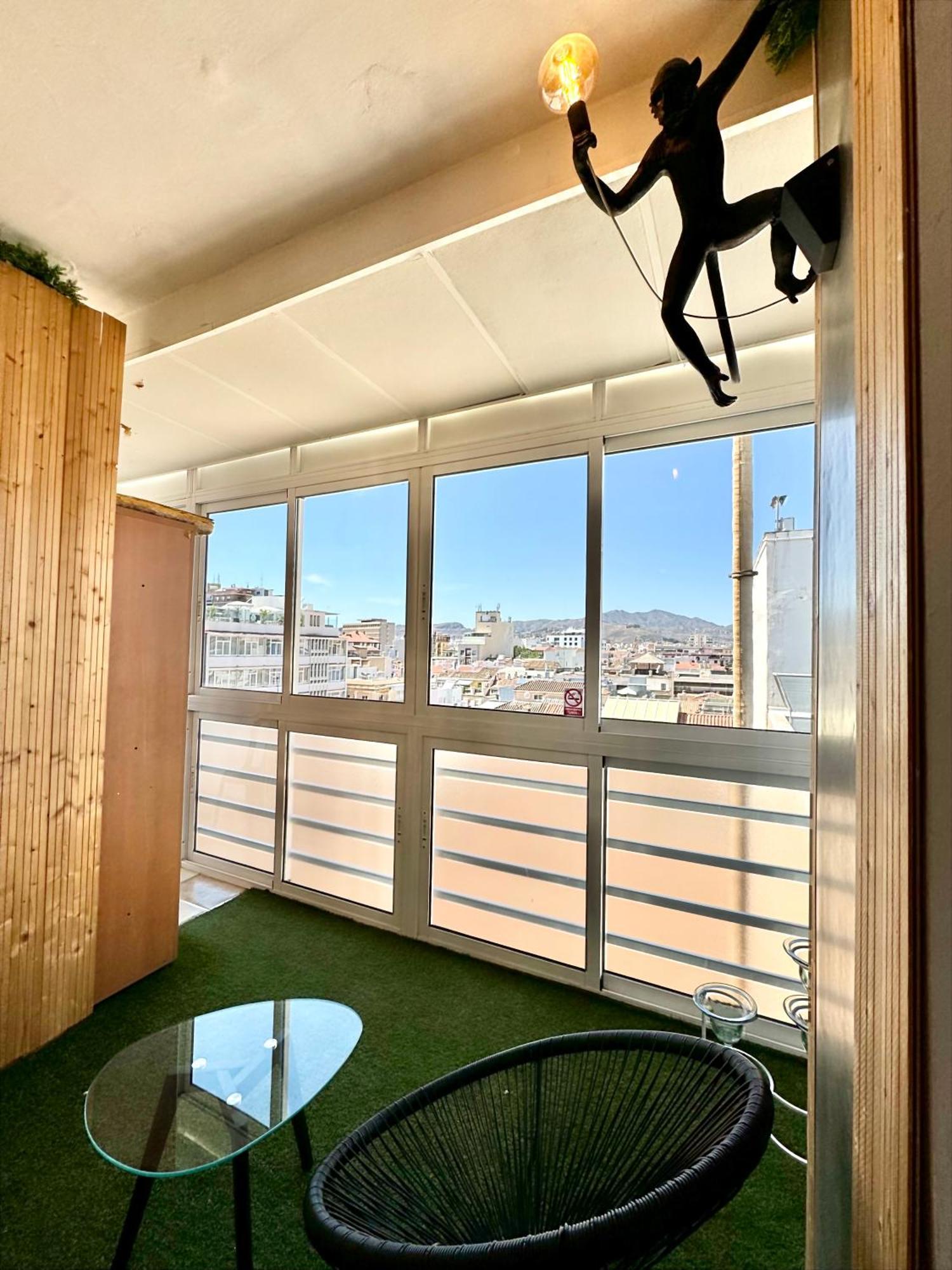 Precioso apartamento con terraza chill out Málaga Esterno foto