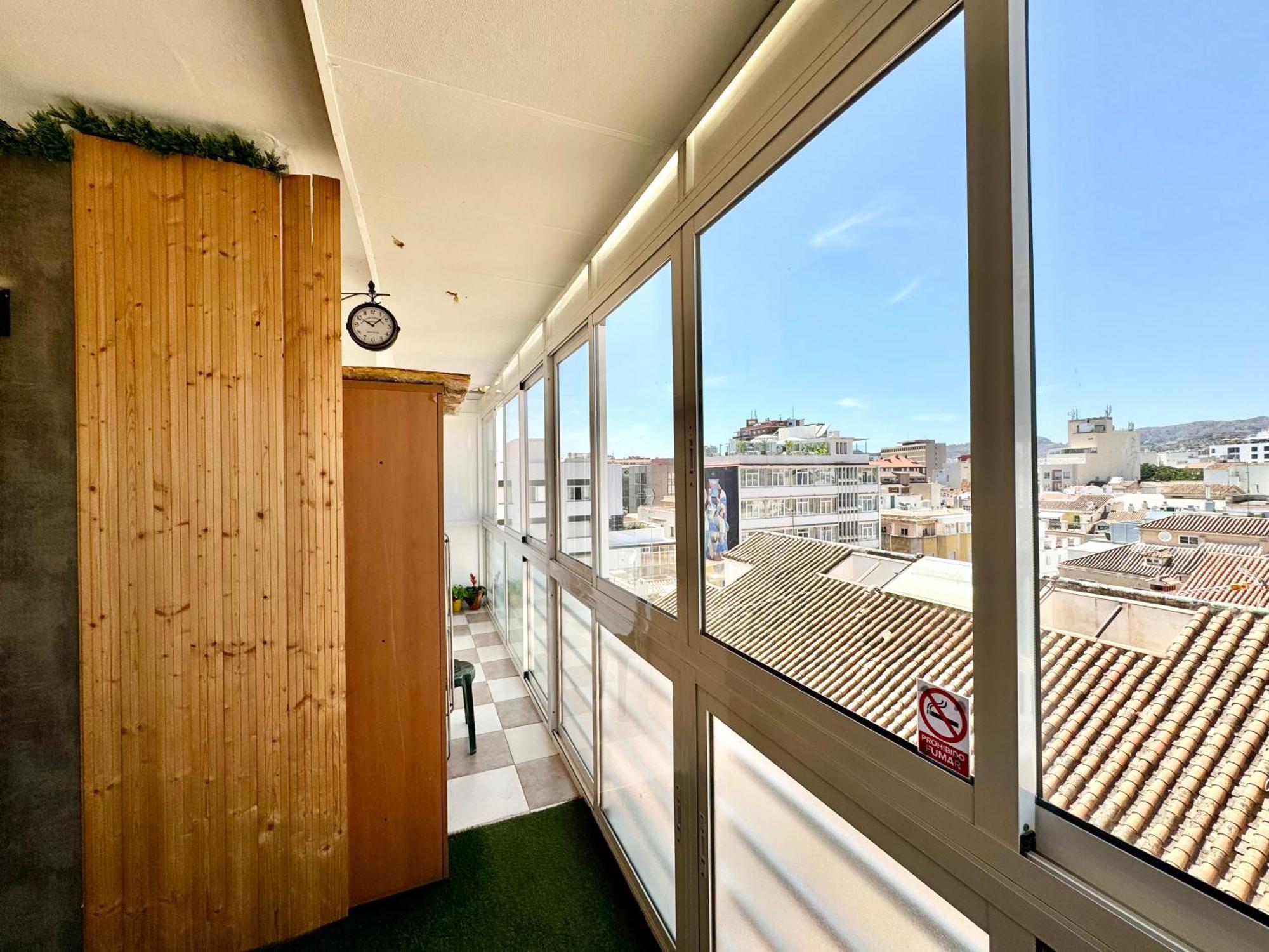Precioso apartamento con terraza chill out Málaga Esterno foto